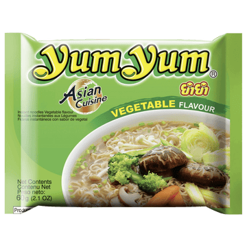 yum yum Instant Nudelgericht gemüse, 60g Beutel