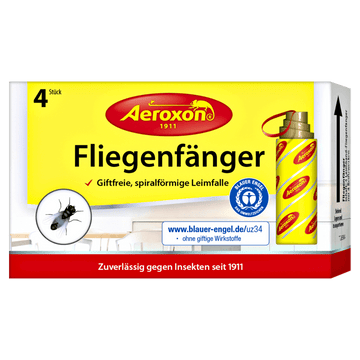 Fliegenfänger, 4er Pack