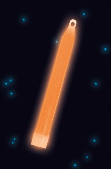 Knicklicht-Anhänger mit Band, orange