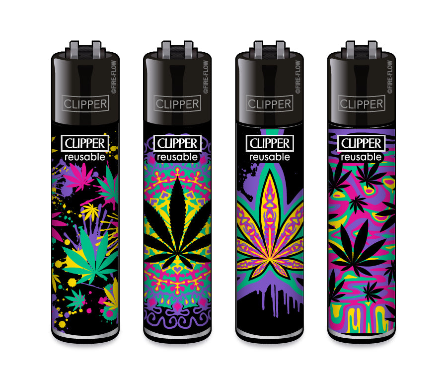 Clipper Classic Large Neon Leaves