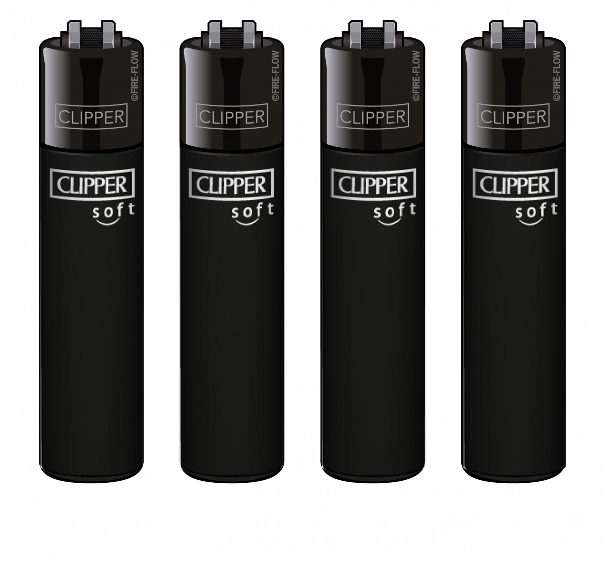 Clipper Classic Micro Soft Touch All Black
