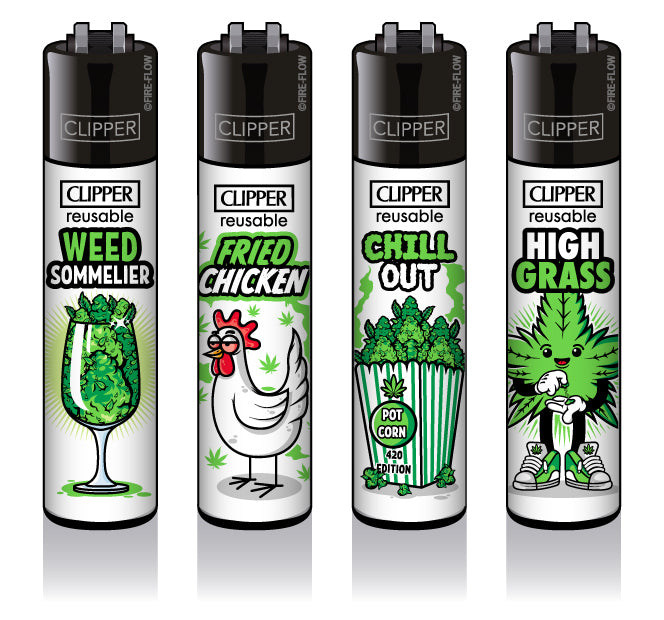 Clipper Classic Large Weed Slogan #10