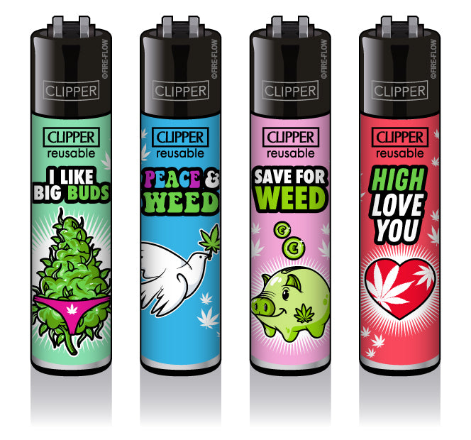 Clipper Classic Large Weed Slogan #11