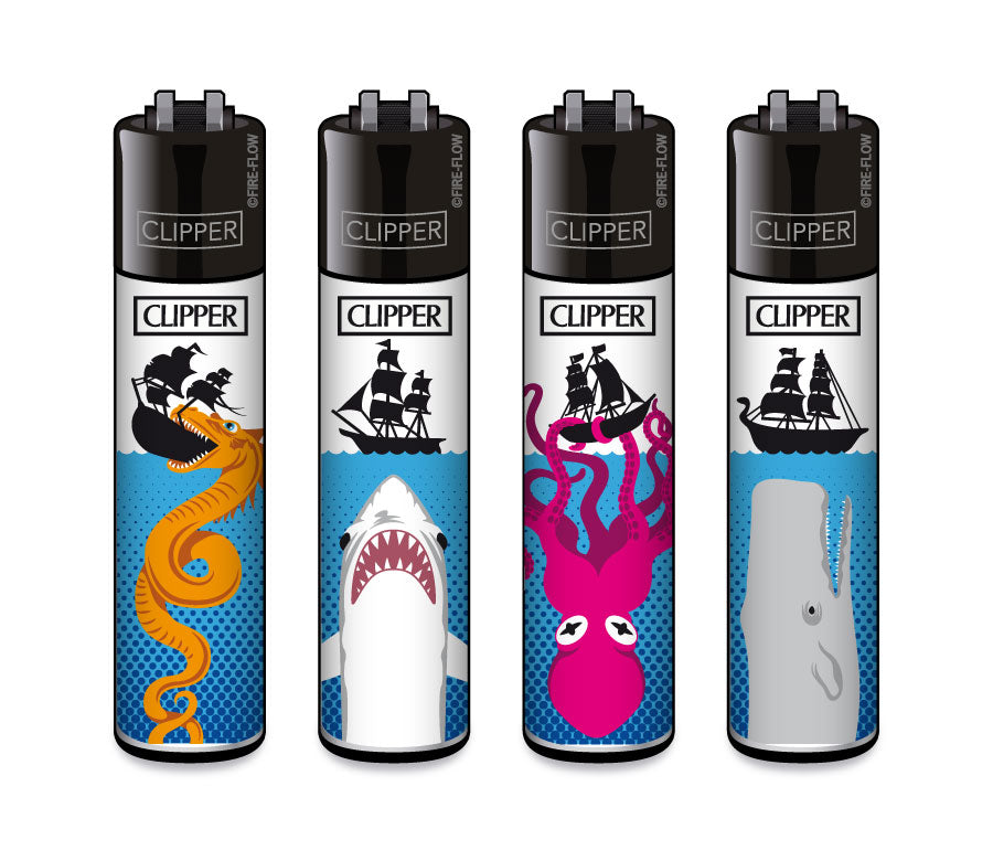 Clipper Classic Large Sea Monsters