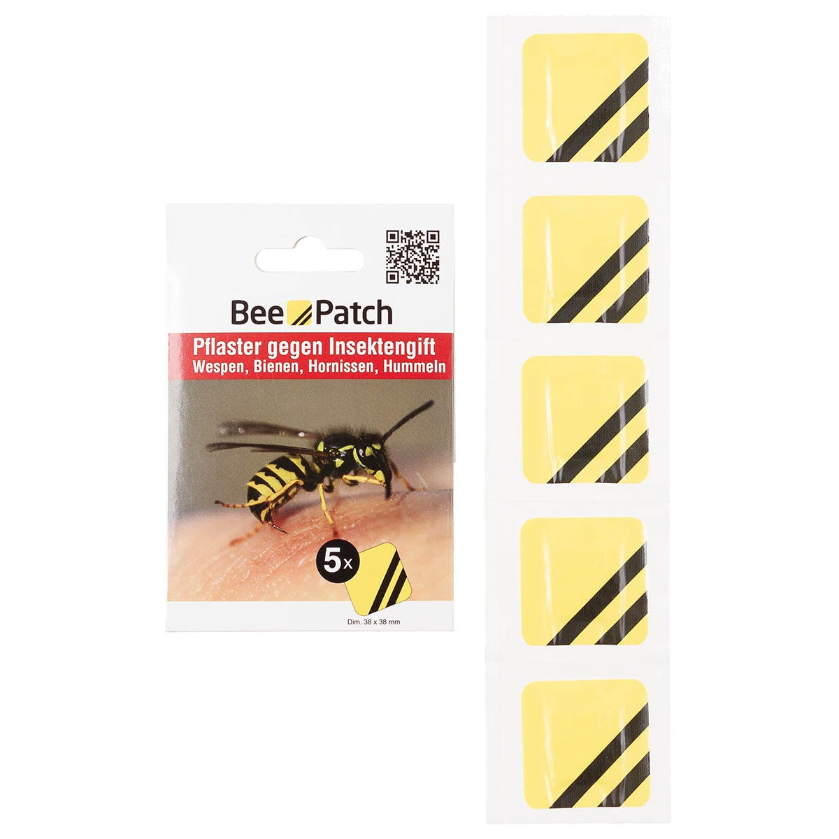 Insektenpflaster, "Bee Patch", 5er Pack