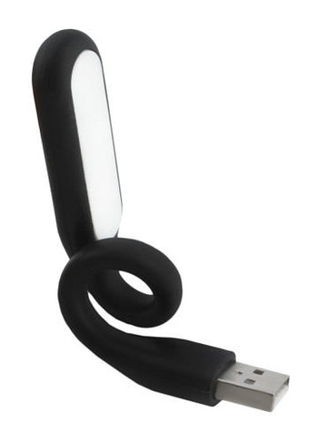 USB-Silikonlampe - schwarz