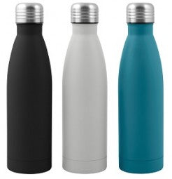 Thermoflasche Edelstahl 500 ml, versch. Farben