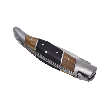 Klappmesser 3-farbiger Holzgriff