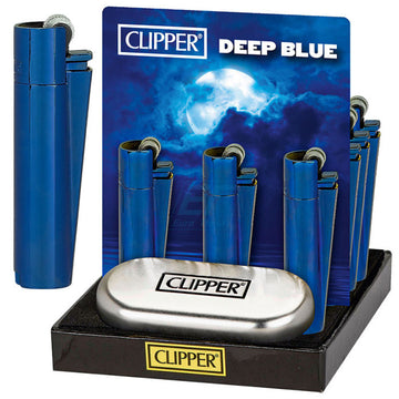 Clipper Feuerzeug Deep Blue